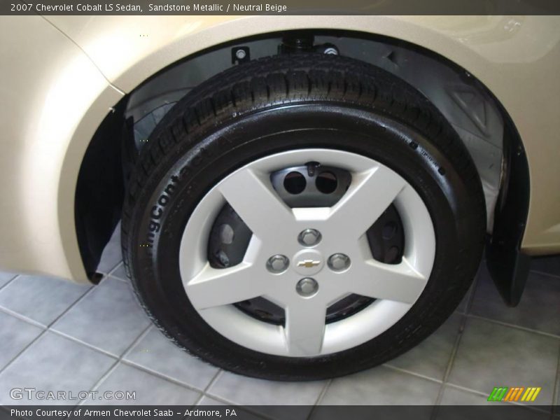 Sandstone Metallic / Neutral Beige 2007 Chevrolet Cobalt LS Sedan