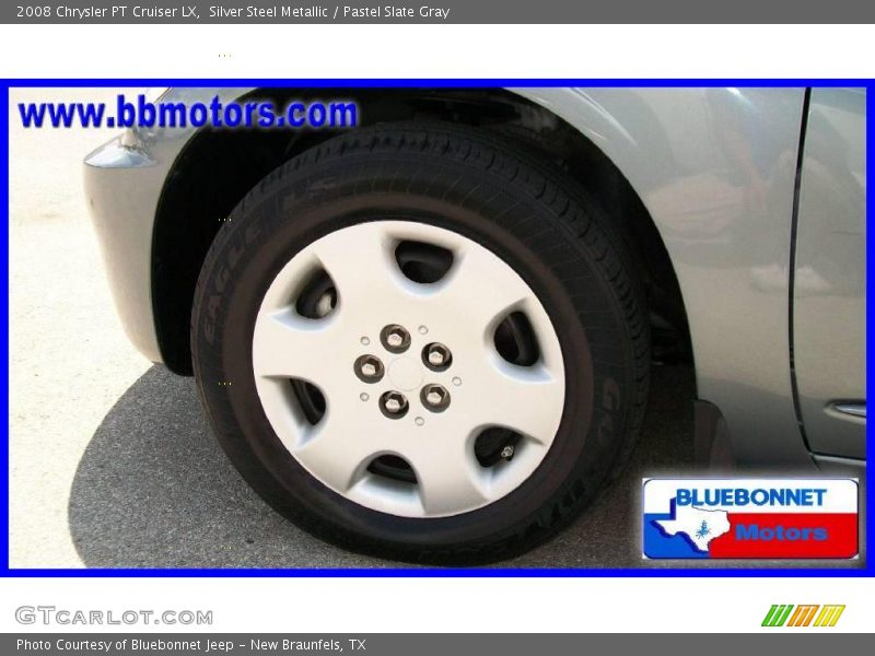 Silver Steel Metallic / Pastel Slate Gray 2008 Chrysler PT Cruiser LX