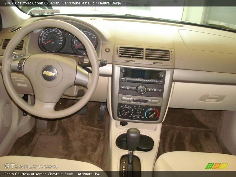 Sandstone Metallic / Neutral Beige 2007 Chevrolet Cobalt LS Sedan