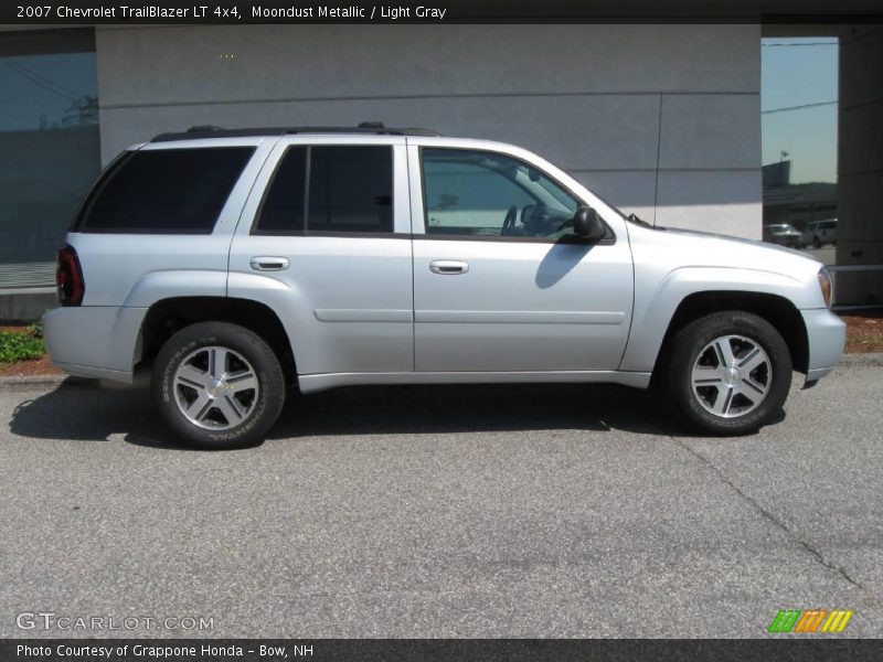 Moondust Metallic / Light Gray 2007 Chevrolet TrailBlazer LT 4x4