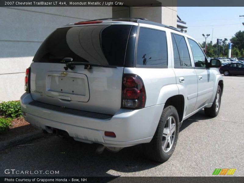 Moondust Metallic / Light Gray 2007 Chevrolet TrailBlazer LT 4x4