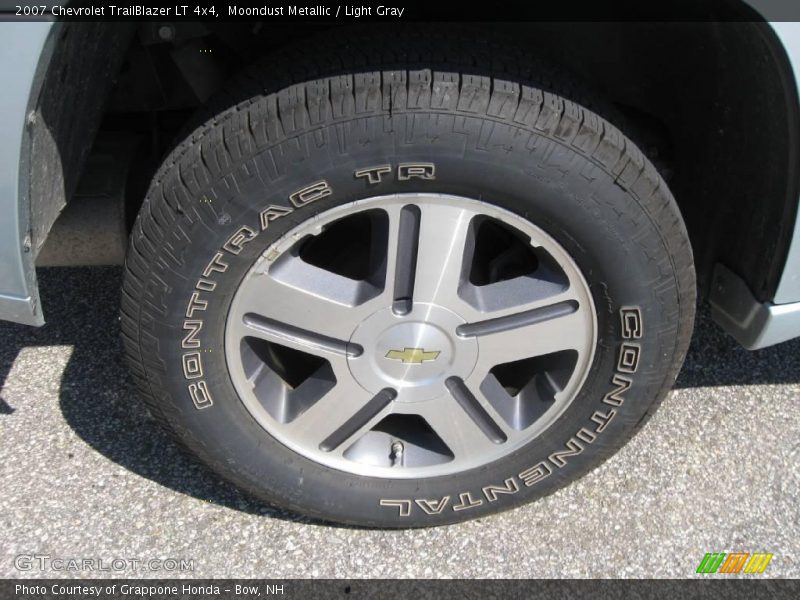 Moondust Metallic / Light Gray 2007 Chevrolet TrailBlazer LT 4x4