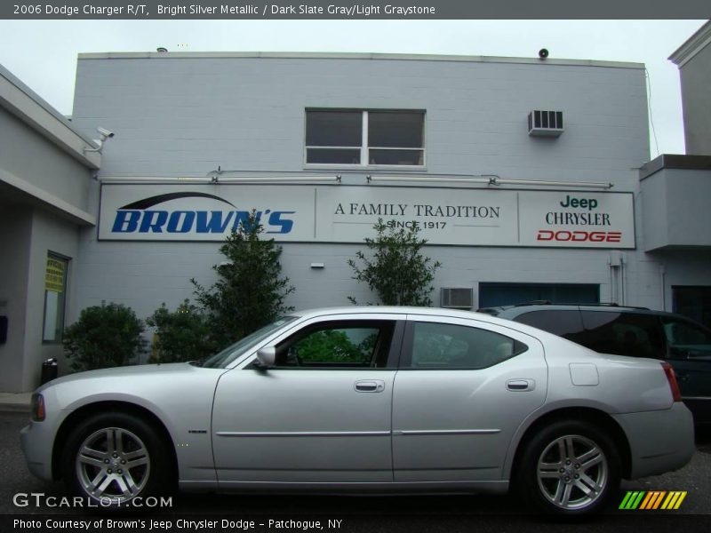 Bright Silver Metallic / Dark Slate Gray/Light Graystone 2006 Dodge Charger R/T