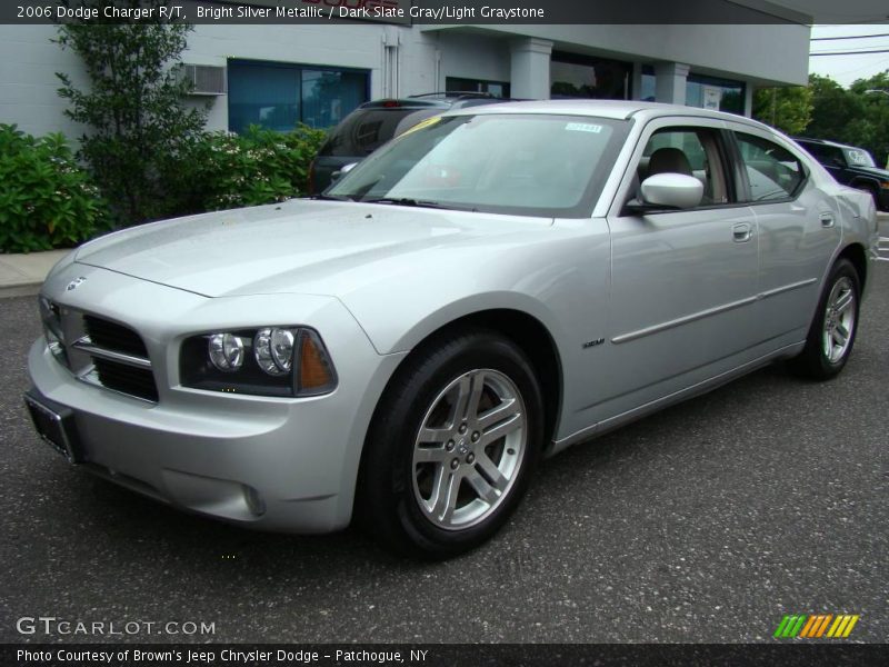 Bright Silver Metallic / Dark Slate Gray/Light Graystone 2006 Dodge Charger R/T