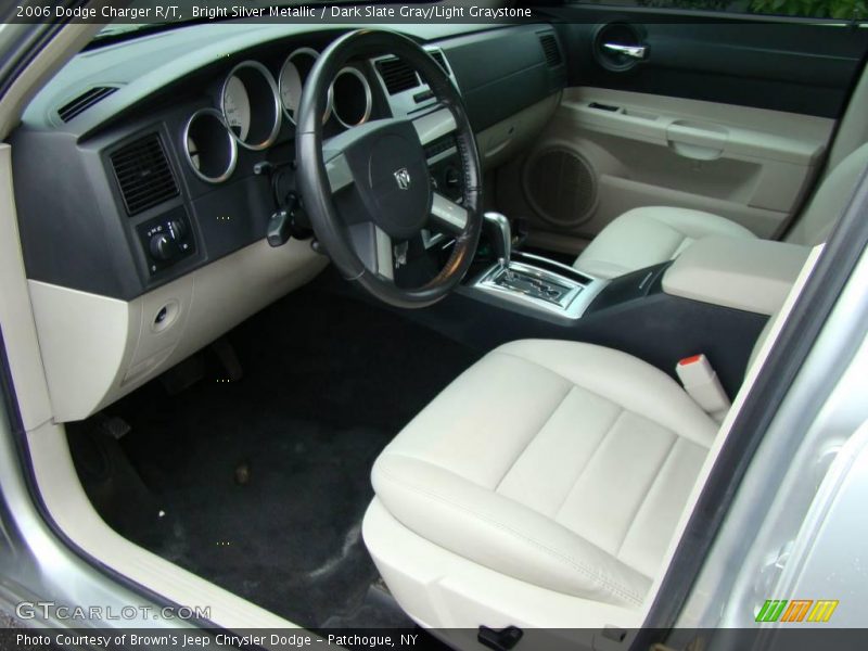 Bright Silver Metallic / Dark Slate Gray/Light Graystone 2006 Dodge Charger R/T