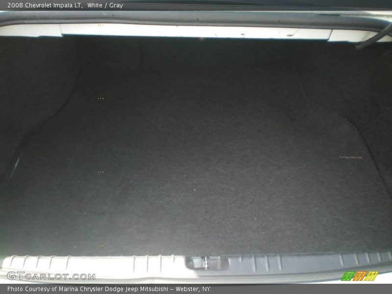 White / Gray 2008 Chevrolet Impala LT