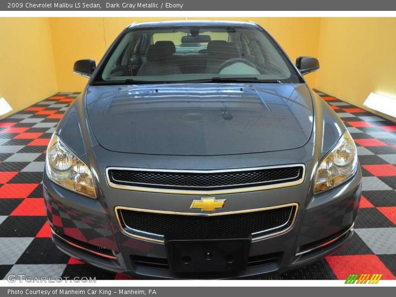 Dark Gray Metallic / Ebony 2009 Chevrolet Malibu LS Sedan