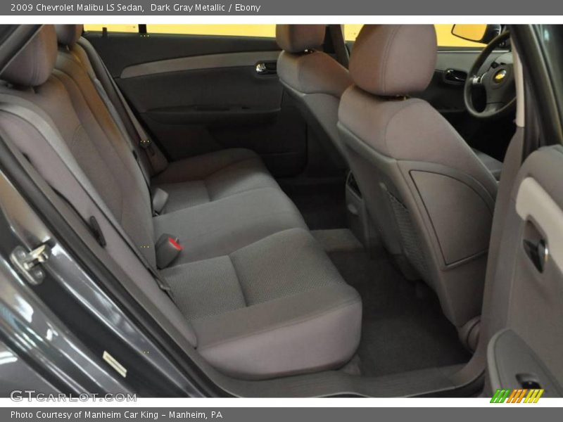 Dark Gray Metallic / Ebony 2009 Chevrolet Malibu LS Sedan