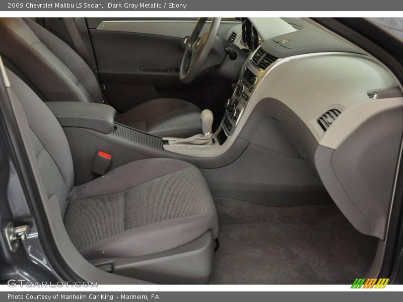 Dark Gray Metallic / Ebony 2009 Chevrolet Malibu LS Sedan