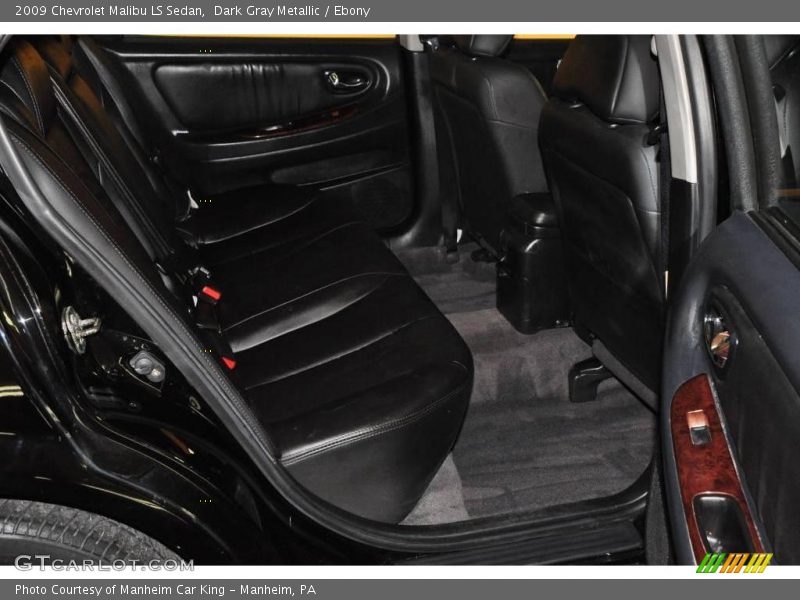 Dark Gray Metallic / Ebony 2009 Chevrolet Malibu LS Sedan