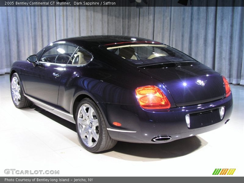 Dark Sapphire / Saffron 2005 Bentley Continental GT Mulliner