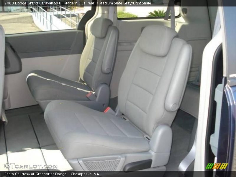Modern Blue Pearl / Medium Slate Gray/Light Shale 2008 Dodge Grand Caravan SXT