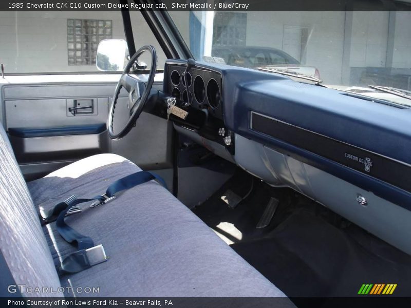 Front Seat of 1985 C/K C10 Custom Deluxe Regular cab
