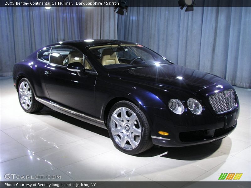 Dark Sapphire / Saffron 2005 Bentley Continental GT Mulliner