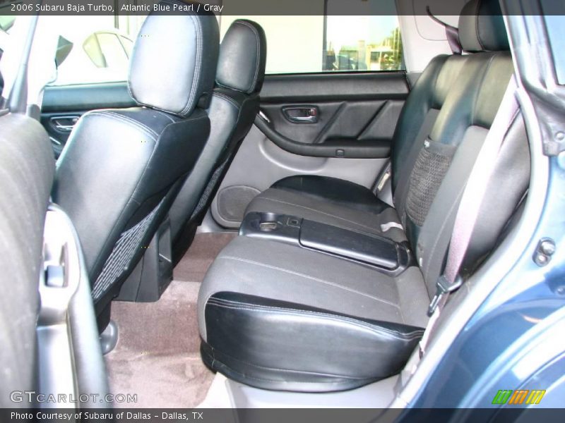 Atlantic Blue Pearl / Gray 2006 Subaru Baja Turbo