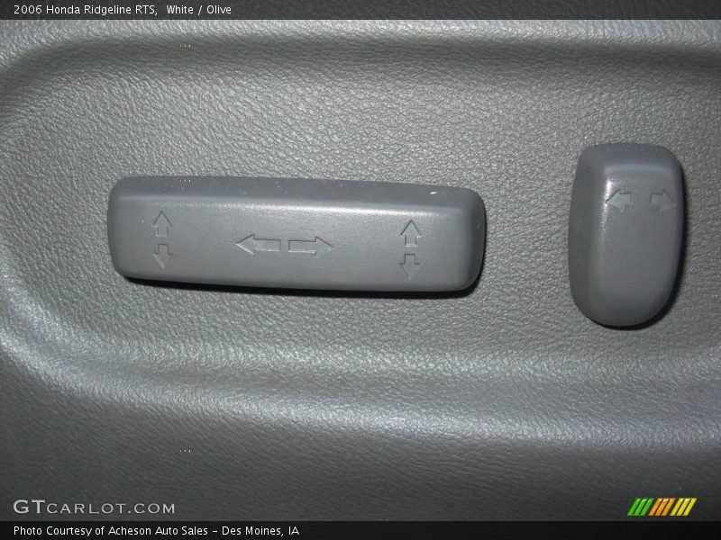 White / Olive 2006 Honda Ridgeline RTS