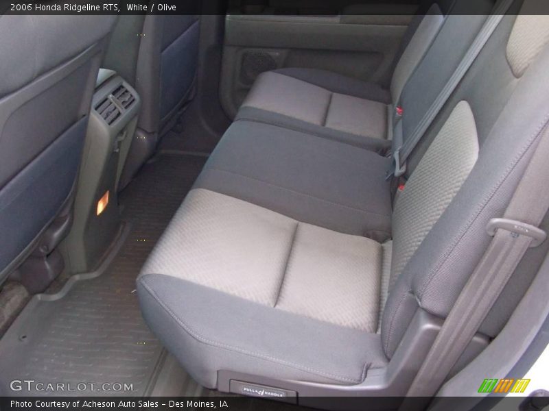 White / Olive 2006 Honda Ridgeline RTS