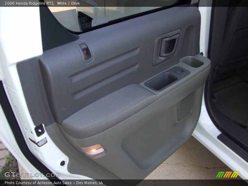White / Olive 2006 Honda Ridgeline RTS