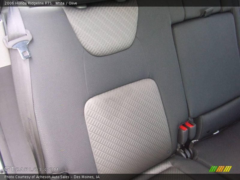 White / Olive 2006 Honda Ridgeline RTS