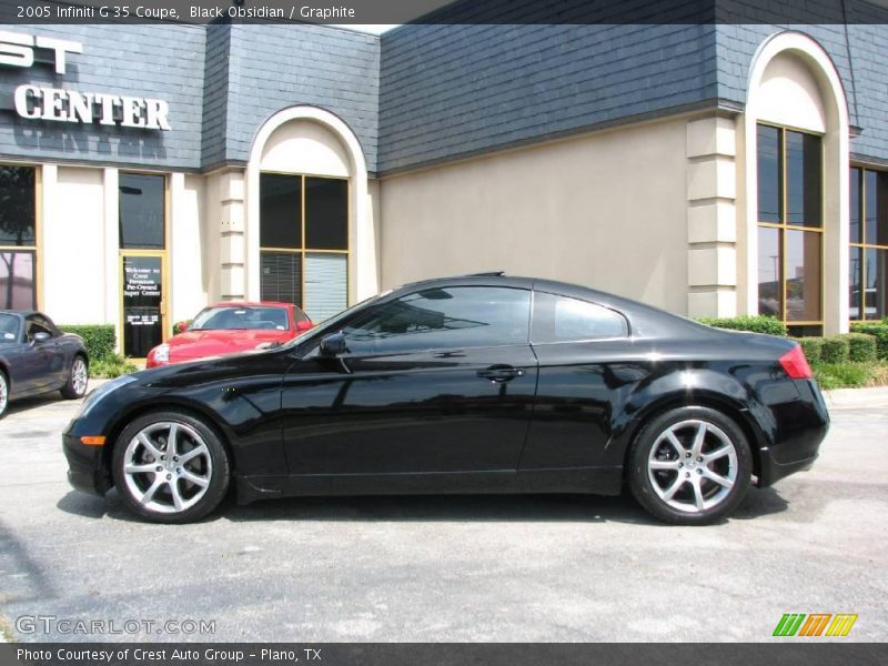 Black Obsidian / Graphite 2005 Infiniti G 35 Coupe