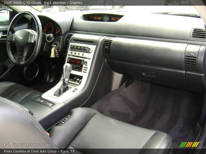 Black Obsidian / Graphite 2005 Infiniti G 35 Coupe