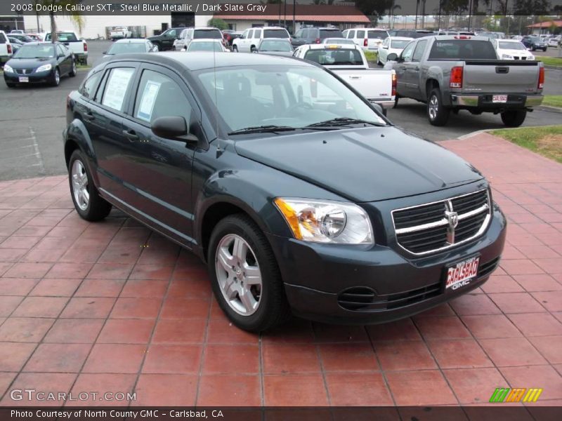 Steel Blue Metallic / Dark Slate Gray 2008 Dodge Caliber SXT