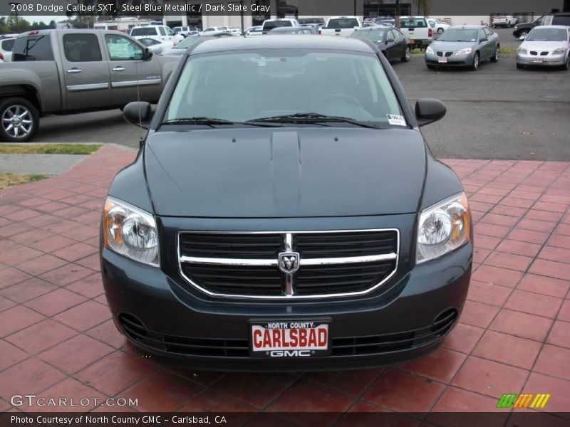 Steel Blue Metallic / Dark Slate Gray 2008 Dodge Caliber SXT