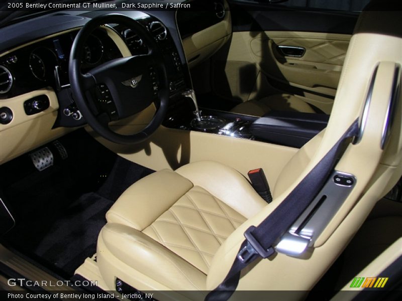 Dark Sapphire / Saffron 2005 Bentley Continental GT Mulliner