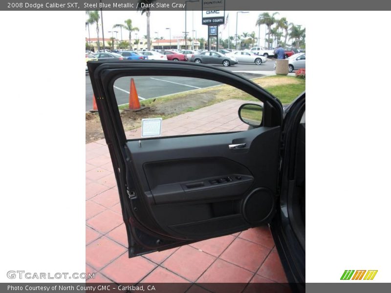 Steel Blue Metallic / Dark Slate Gray 2008 Dodge Caliber SXT