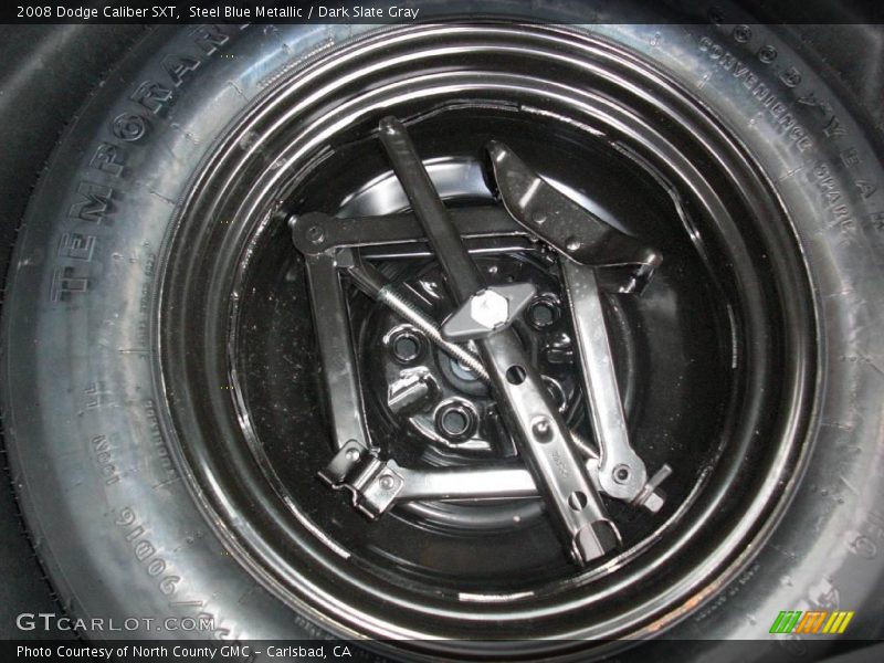 Steel Blue Metallic / Dark Slate Gray 2008 Dodge Caliber SXT