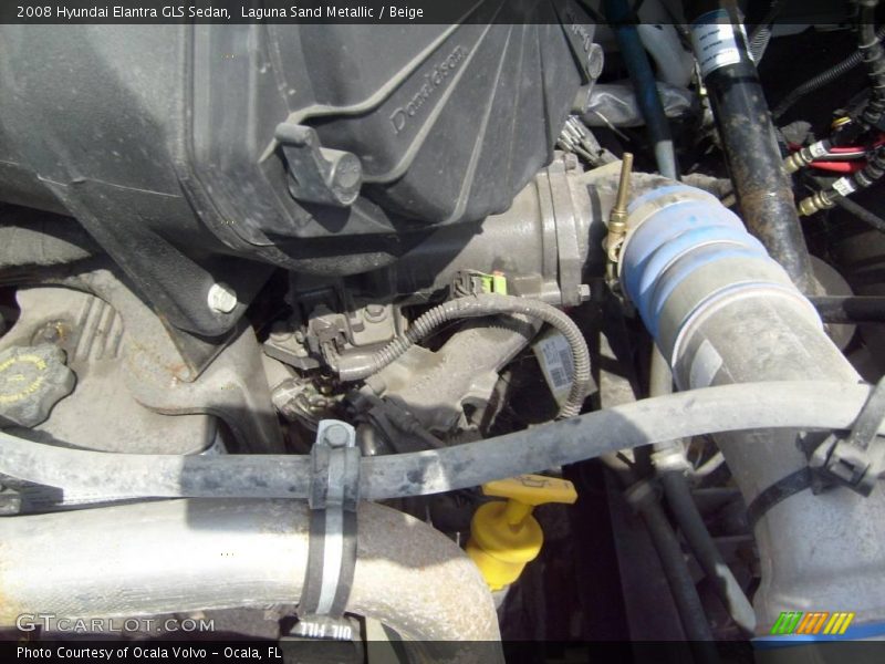 Laguna Sand Metallic / Beige 2008 Hyundai Elantra GLS Sedan