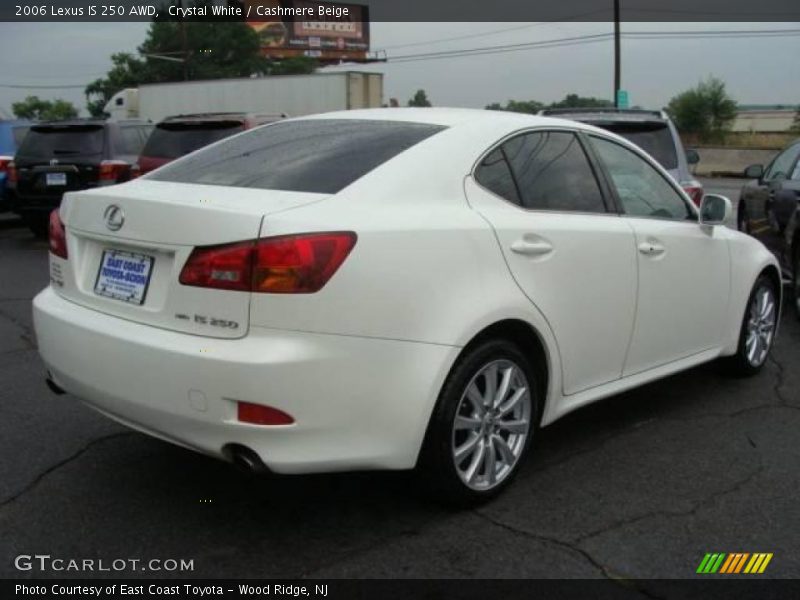 Crystal White / Cashmere Beige 2006 Lexus IS 250 AWD