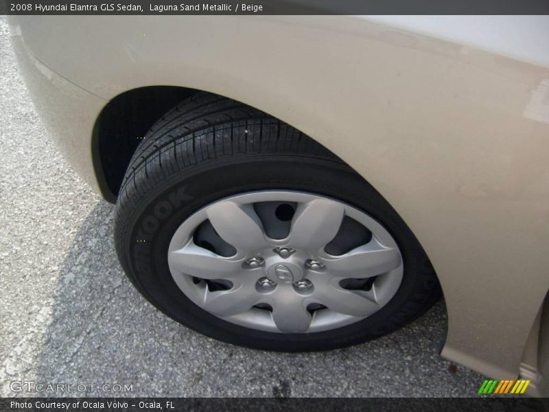 Laguna Sand Metallic / Beige 2008 Hyundai Elantra GLS Sedan