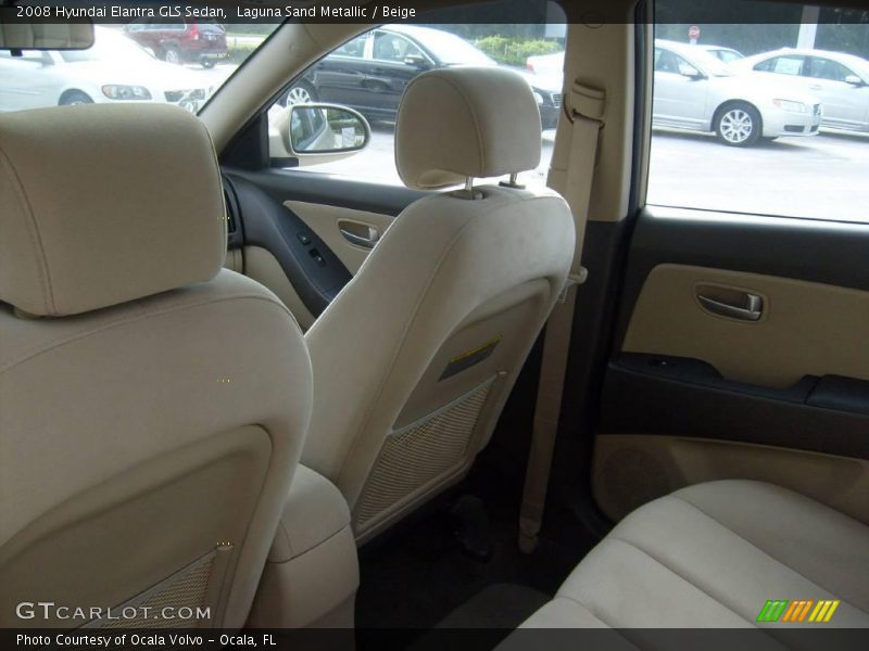 Laguna Sand Metallic / Beige 2008 Hyundai Elantra GLS Sedan