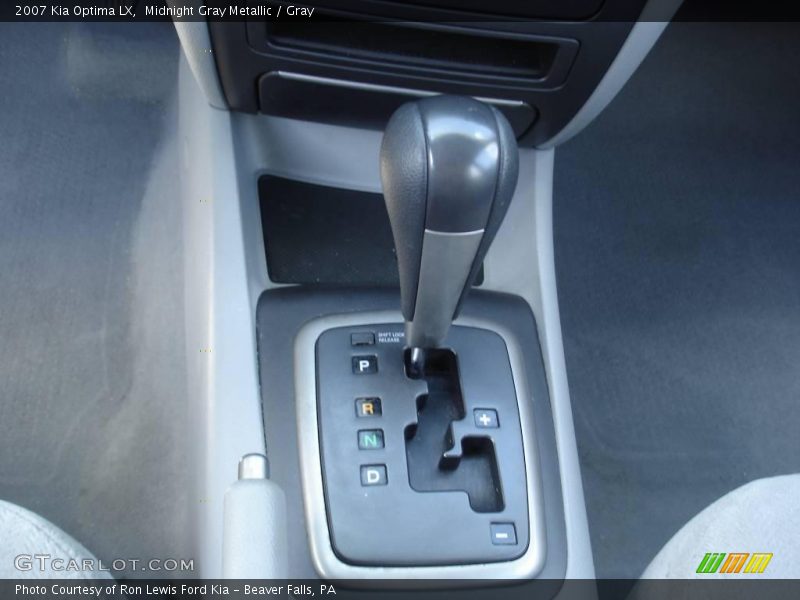 Midnight Gray Metallic / Gray 2007 Kia Optima LX