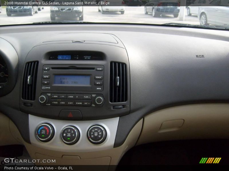 Laguna Sand Metallic / Beige 2008 Hyundai Elantra GLS Sedan