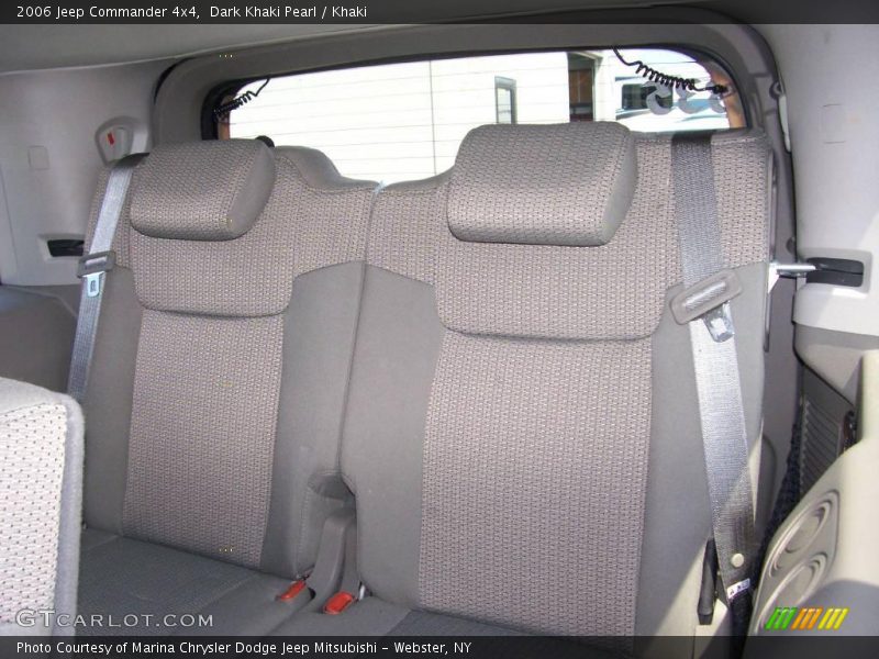 Dark Khaki Pearl / Khaki 2006 Jeep Commander 4x4
