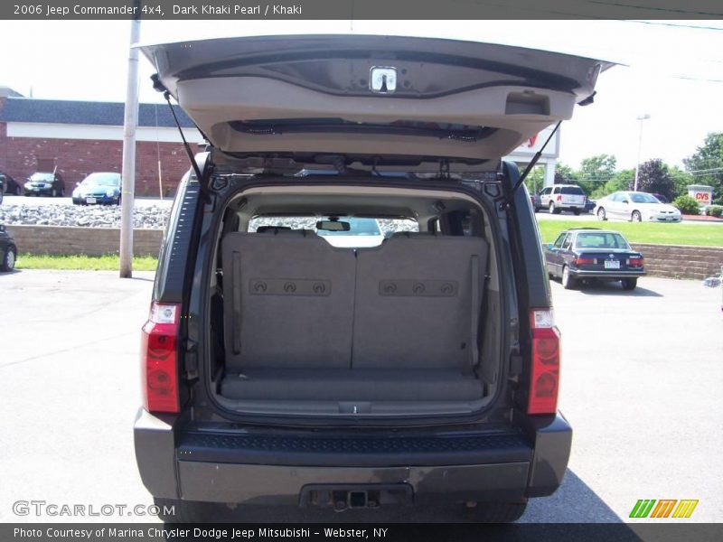 Dark Khaki Pearl / Khaki 2006 Jeep Commander 4x4