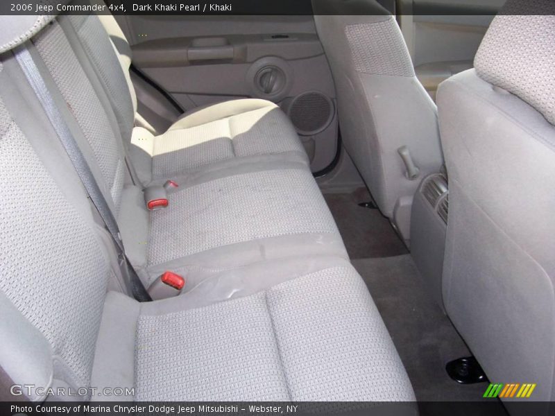 Dark Khaki Pearl / Khaki 2006 Jeep Commander 4x4