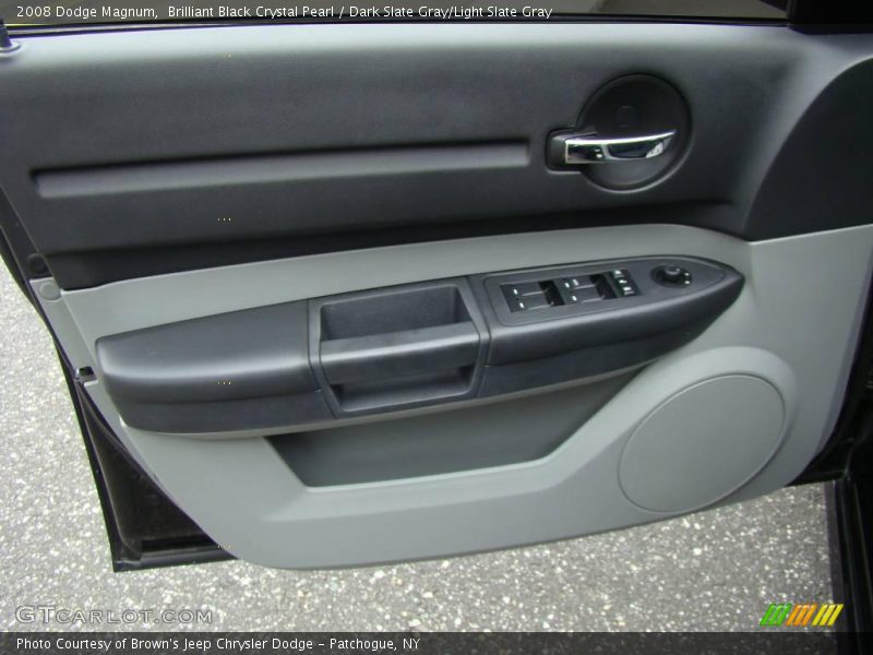 Brilliant Black Crystal Pearl / Dark Slate Gray/Light Slate Gray 2008 Dodge Magnum