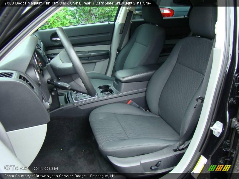 Brilliant Black Crystal Pearl / Dark Slate Gray/Light Slate Gray 2008 Dodge Magnum