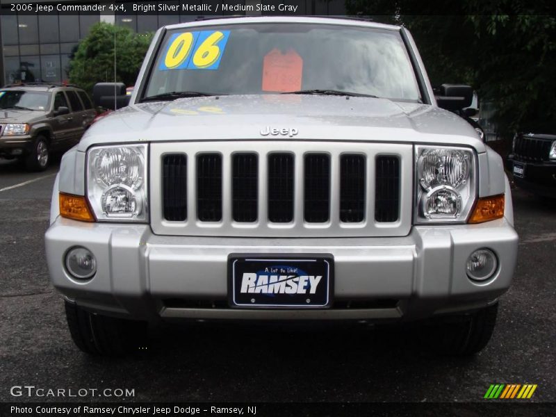 Bright Silver Metallic / Medium Slate Gray 2006 Jeep Commander 4x4