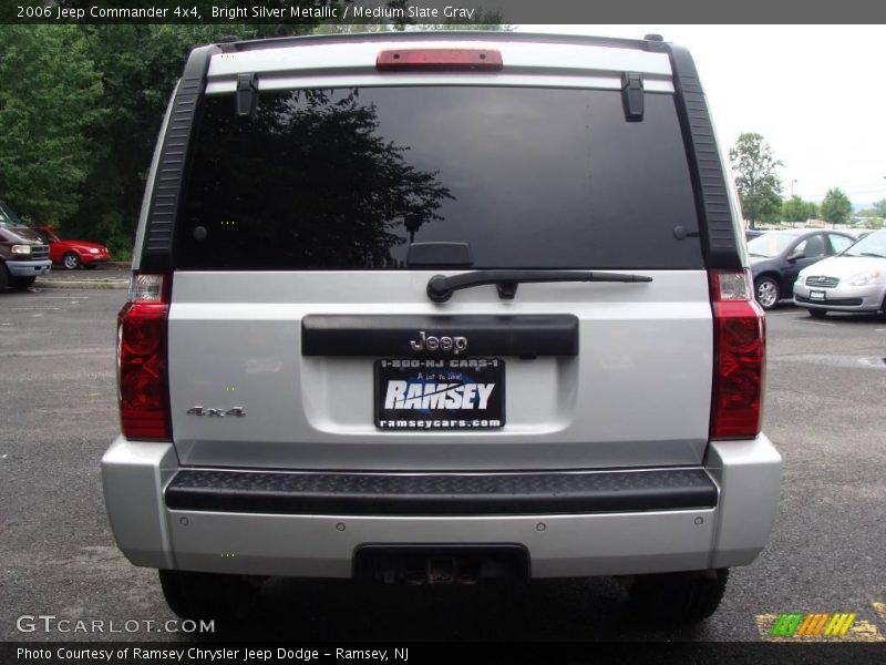 Bright Silver Metallic / Medium Slate Gray 2006 Jeep Commander 4x4