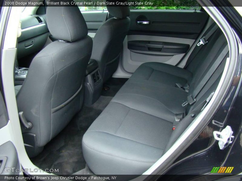 Brilliant Black Crystal Pearl / Dark Slate Gray/Light Slate Gray 2008 Dodge Magnum