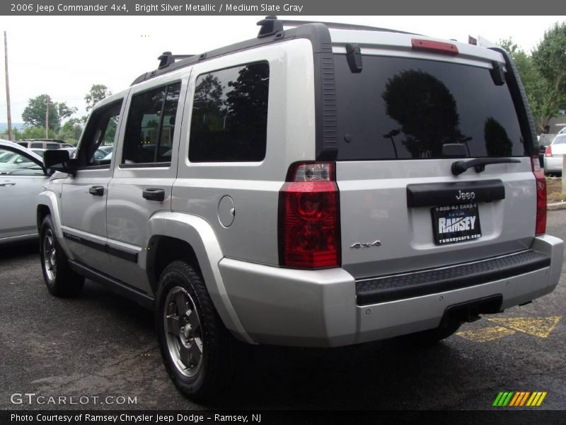 Bright Silver Metallic / Medium Slate Gray 2006 Jeep Commander 4x4