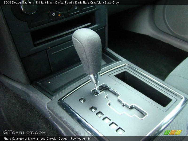 Brilliant Black Crystal Pearl / Dark Slate Gray/Light Slate Gray 2008 Dodge Magnum