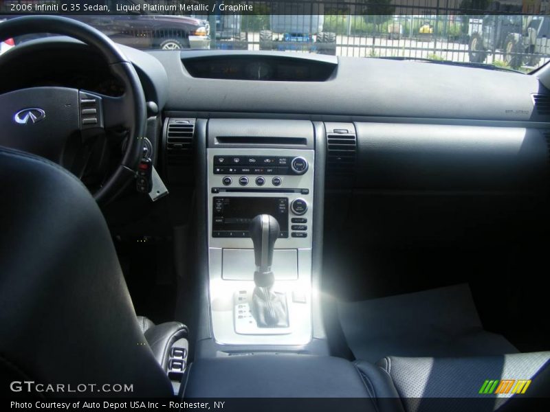 Liquid Platinum Metallic / Graphite 2006 Infiniti G 35 Sedan