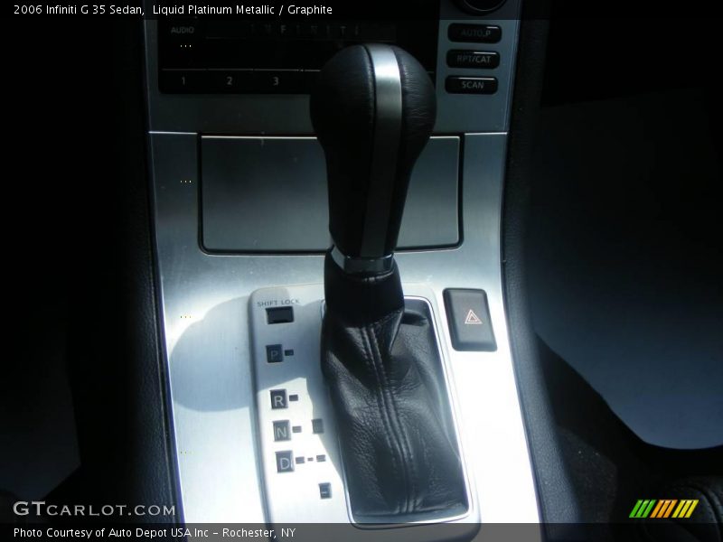 Liquid Platinum Metallic / Graphite 2006 Infiniti G 35 Sedan