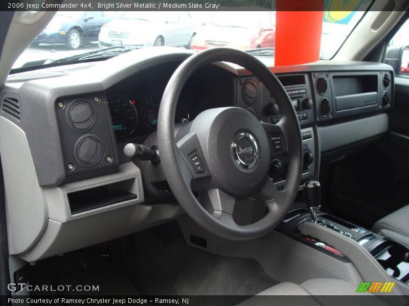 Bright Silver Metallic / Medium Slate Gray 2006 Jeep Commander 4x4