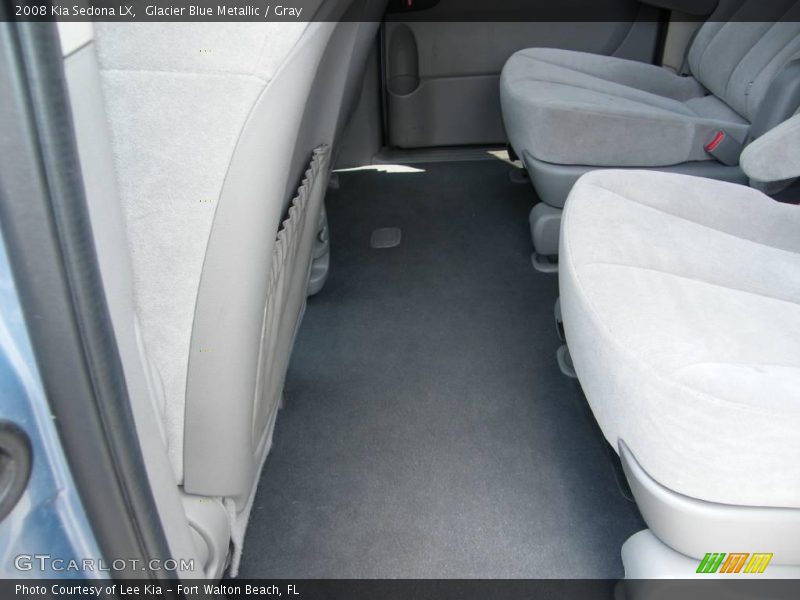 Glacier Blue Metallic / Gray 2008 Kia Sedona LX